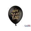 Balónik Happy New Year - čierny