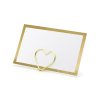 Menovka - zlatý rám 10 ks
