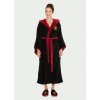 Gryffindor Womens Bathrobe Hood down Front WEB