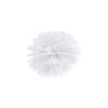 3122 pompom v tvare bieleho kvetu 25 cm