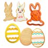 Sada velikonočních vykrajovátek - vajíčko a zajíc