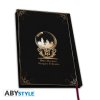 harry potter premium a5 notebook hogwarts x4č