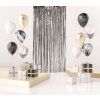 Párty záves - strieborný 100 x 200 cm