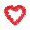 Balónová girlanda - Červené srdce 160 cm