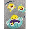 Chlapčenské pyžamo - Baby Shark sivé