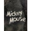Detský župan - Mickey Mouse červeno-čierny