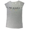 Dámské pyžamové triko - Friends světle šedé