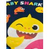 Dívčí tričko s dlouhým rukávem - Baby Shark modré