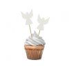 Ozdoby na cupcakes - Biely anjel 12 ks