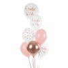 Fóliový balón Bride to be - bieloružový 45 cm