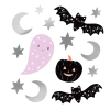 Nálepky - Halloween mix 4 ks