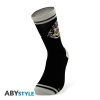 harry potter socks black grey hogwarts