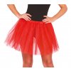 74637 1 damska tutu sukna cervena 40 cm