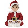 Detský kostým pre najmenších - Santa Claus baby (Velikost nejmenší 12-18 měsíců )
