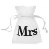 Organzové vrecúško - Mr a Mrs 10 ks