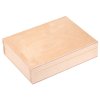 Drevená krabička s magnetom - prírodná