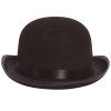 Čierny klobúk pre dospelých