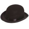 Čierny klobúk pre dospelých