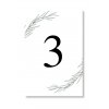 Číslo stola - Rosemary (Zvolte množství od 1 ks do 10 ks)