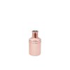 pink gold glass carafe shape vase dia 7cm x 13 cm