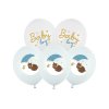 Balóny Baby Boy 30 cm, 6 ks