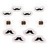 Zápichy do koláčikov - Movember