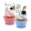 Zápichy na cupcakes - Frozen 16 ks