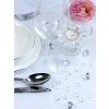 Diamantové konfety priehľadné 12mm