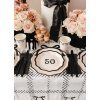 Papierové taniere - ''Hello 50'' 18 cm
