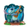 disney figurine stitch guitar x2