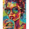 Maľovanie podľa čísel - Dievča so sódou art_selena_ua 40 x 50 cm