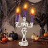 114790 halloweensky led svietnik kostra 35 cm