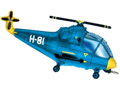 Fóliový balón Vrtuľník