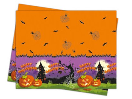 HAPPY SPOOKY HALLOWEEN TABLECOVER