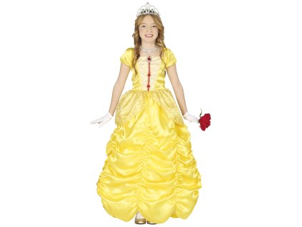Detský kostým - Princezná Bella (Méret - gyermek S: 101-109 cm)