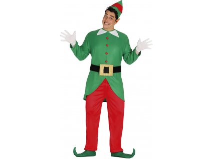 Pánsky kostým - Vianočný elf (Méret - felnőtt L)