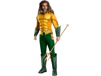 Deluxe kostým Aquaman (Méret - felnőtt STD)
