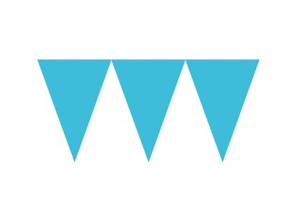 Karib kék banner 450 cm