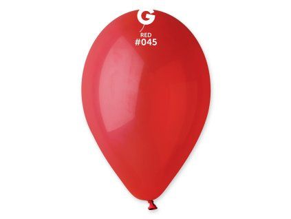 Balónik pastelový červený 26 cm