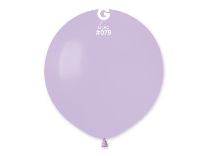 Balón pastelový liliový 48 cm