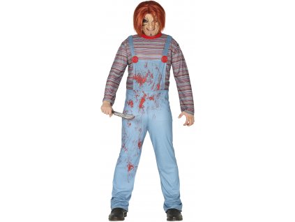 Pánsky kostým - Vražedná bábika Chucky (Méret - felnőtt M)