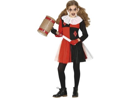 Detský kostým - Harley Quinn (Méret - gyermek M: 115-123 cm)