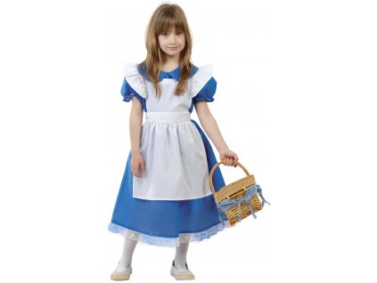 Detský kostým - Alica v krajine zázrakov (Méret - gyermek M)