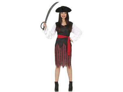 Dámsky kostým - Pirátka (Méret - felnőtt M)