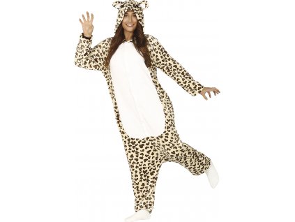 35963 2 damsky kostym leopard
