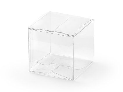 Krabička na darček - priesvitná 10 ks