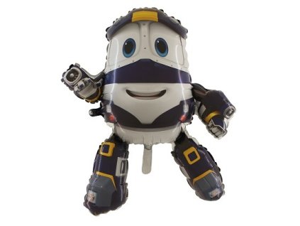 Fóliový balón - robot Train Key