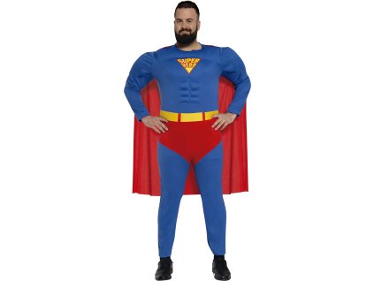 Pánsky kostým - Superman (Méret - felnőtt L)