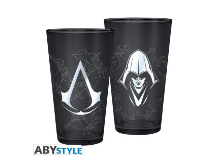 assassin s creed verre xxl 400 ml assassin foil x2