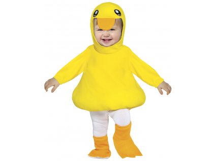 Detský kostým pre najmenších - Kuriatko (Méret - babáknak 6 - 12 hónap)